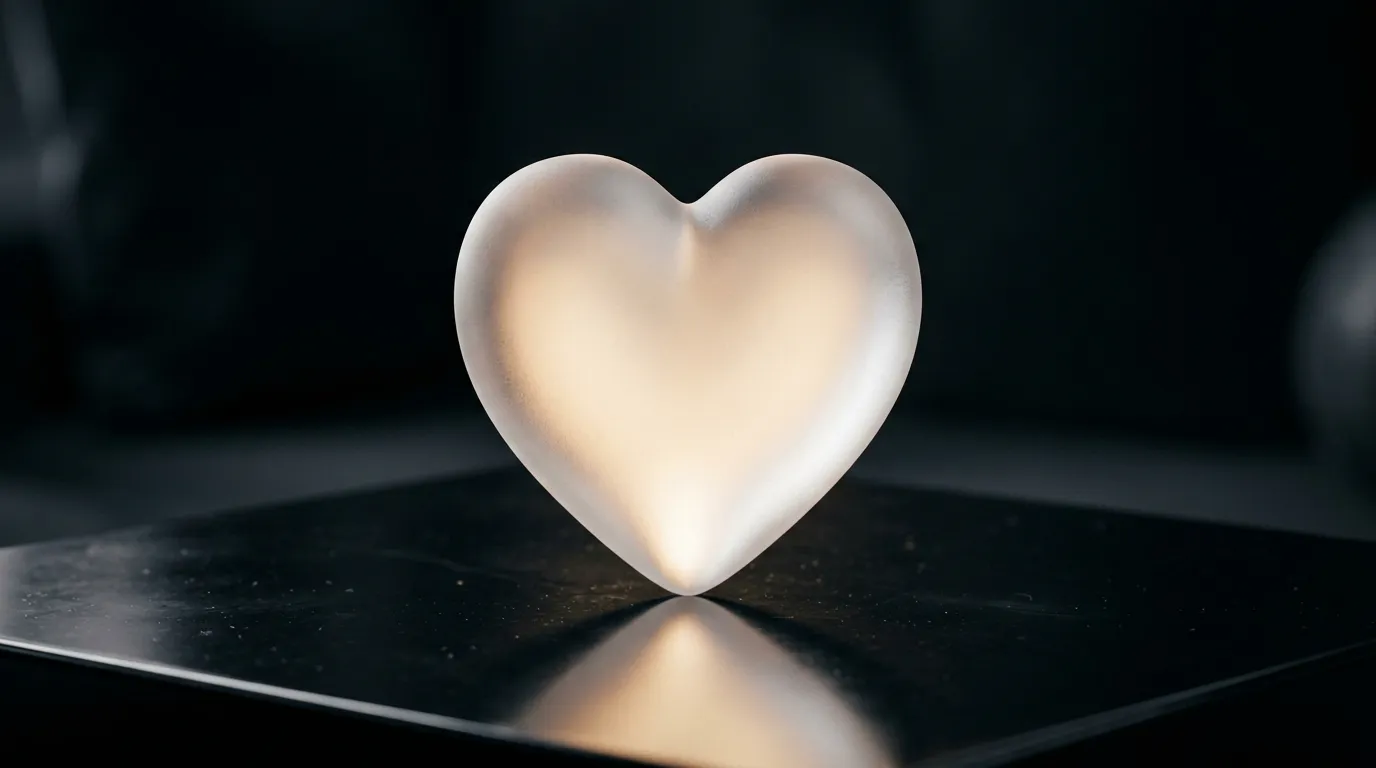 blank heart emoji