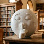 quiet emoji face