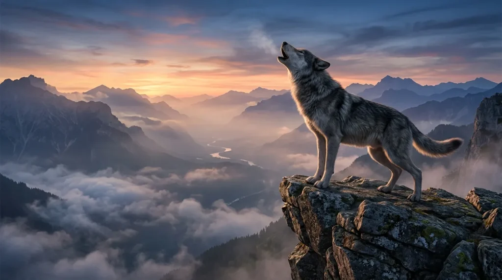 Trending howling wolf emoji in 2026