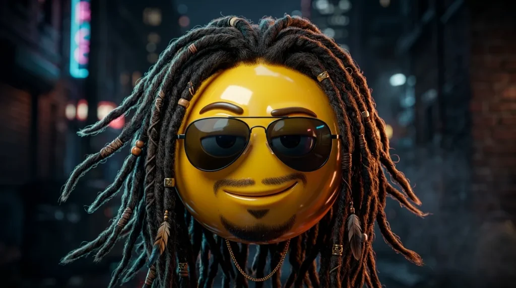 How to use emoji with dreads the right way