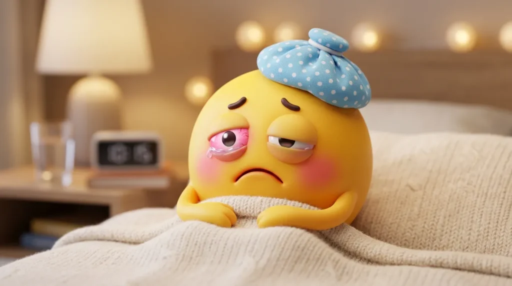 Trending pink eye emoji in 2026