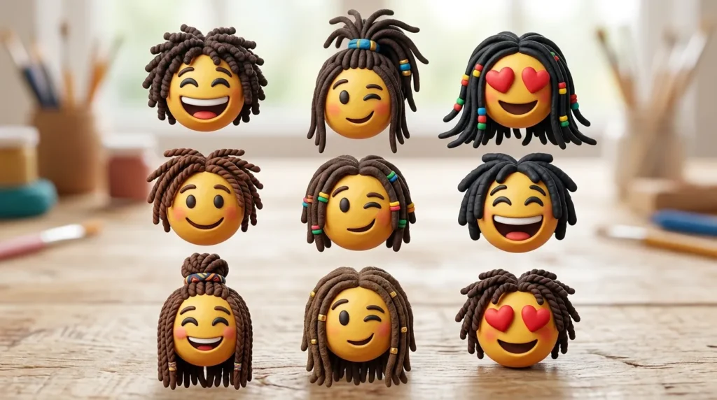 what-do-emoji-with-dreads-mean