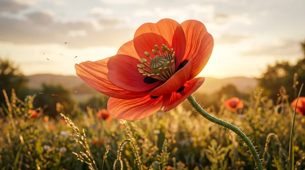 what-do-poppy-flower-emoji-mean